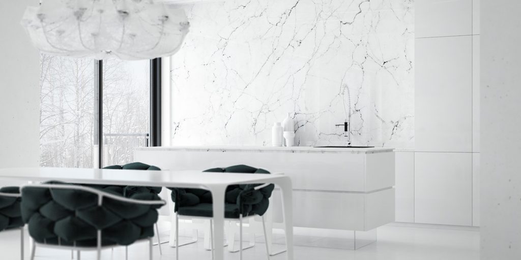 Đá nhân tạo ốp bếp chống bám bẩn và vi khuẩn vượt trội Đá nhân tạo ốp bếp